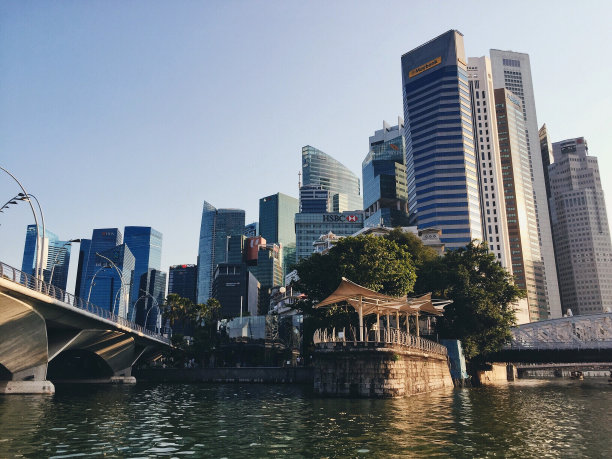 新加坡的天际线图片下载