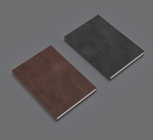 两个棕色和黑色的皮革组织者。图片下载