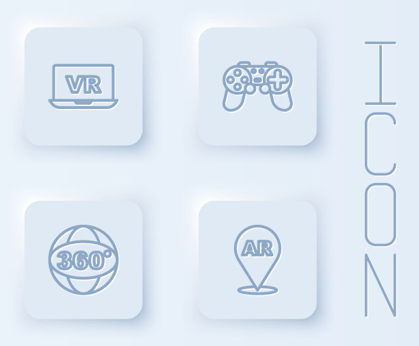 设定线虚拟现实手柄360度视野图片下载