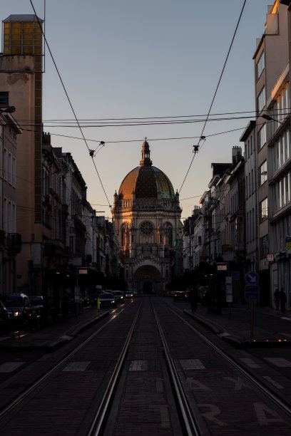 比利时布鲁塞尔大教堂图片下载