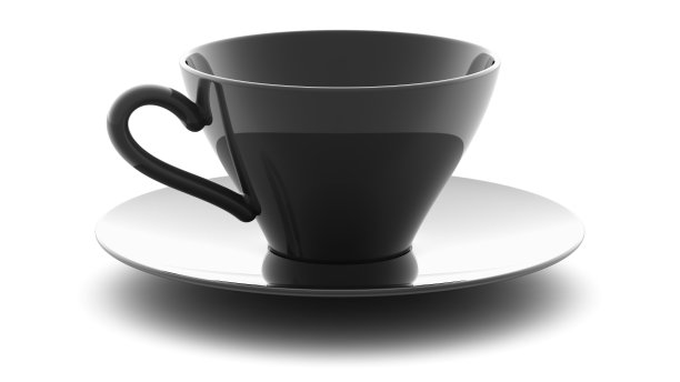 白色背景的杯子。图片下载