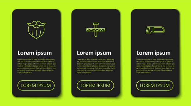 定线胡子和胡子金属指甲和图片下载