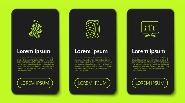 设置赛道赛车轮胎和进站图片下载