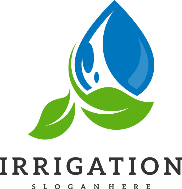 灌溉标志设计图标符号模板图片下载