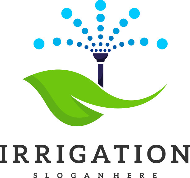 灌溉标志设计图标符号模板图片下载