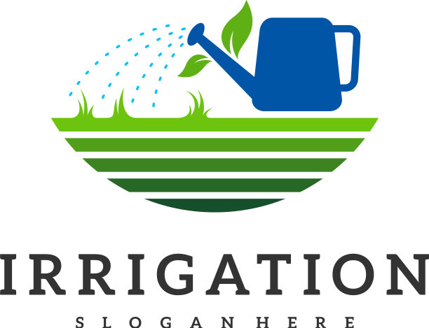 灌溉标志设计图标符号模板图片下载