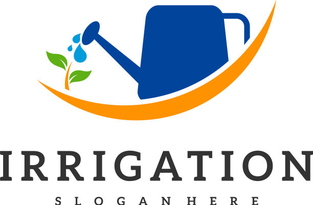 灌溉标志设计图标符号模板图片下载