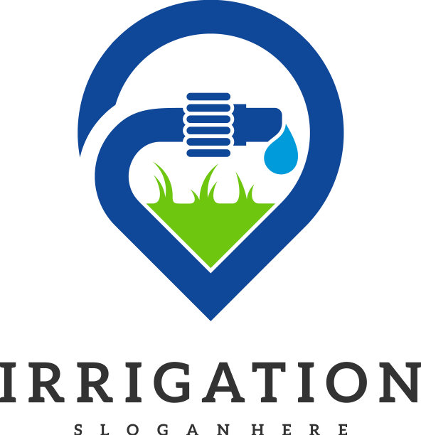 灌溉标志设计图标符号模板图片下载