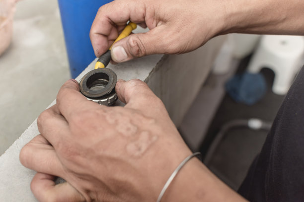 底部支架重新包装程序。用一个小螺丝刀打开盖子，以便清洁内部和重新润滑脂。在自行车修理店提供专业服务和保养。图片下载