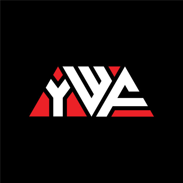 Ywf三角形字母标志设计用三角形图片下载