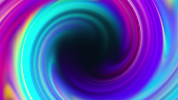 旋转彩色线条图片下载