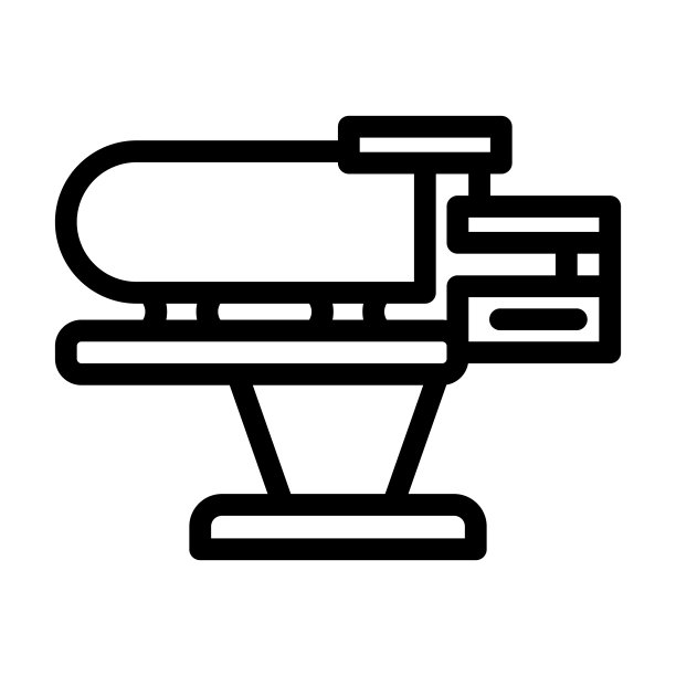 蒸汽发生器加热表线图标矢量插图图片下载