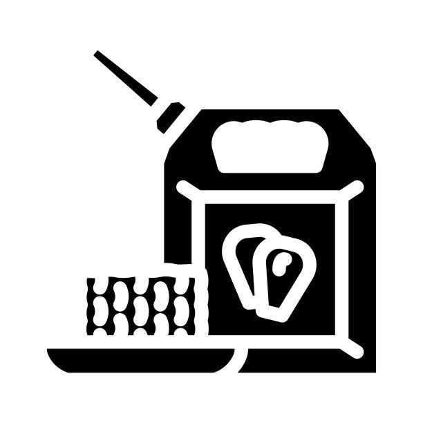 生物燃料玉米标志符号图标矢量图图片下载