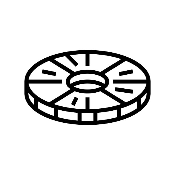 罐头菠萝线性图标矢量图图片下载