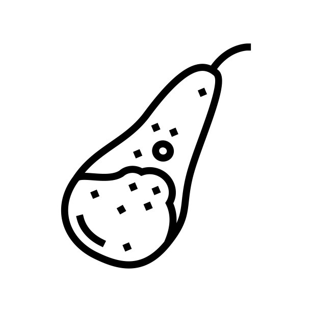 梨会议全线图标矢量插图图片下载