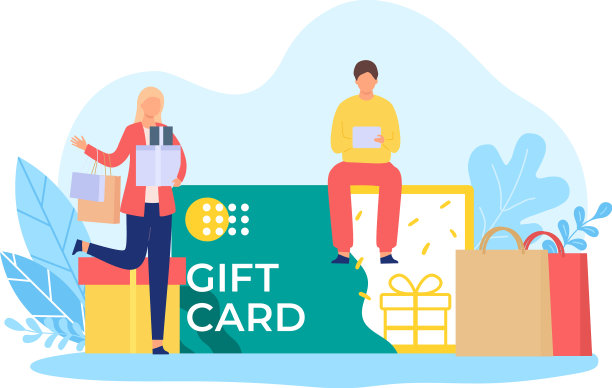 礼品卡赠予生日的人图片下载
