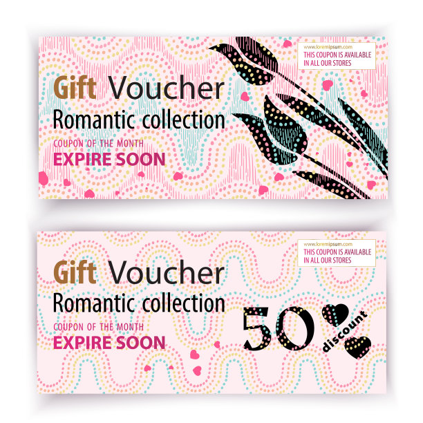 代金券模板价值在五折图片下载