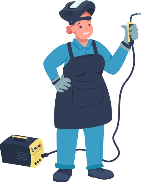 女熟练工人半平色字图片下载