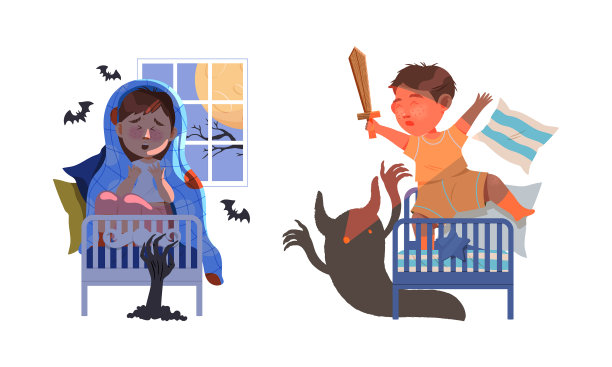 童年的恐惧使小男孩打架图片下载