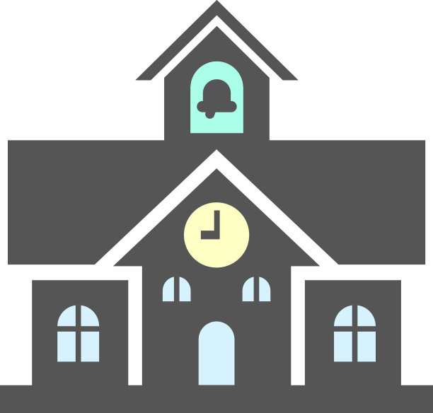 小学标志性儿童教育大楼图片下载