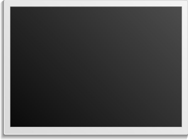 相册相框模型逼真的空白图片图片下载