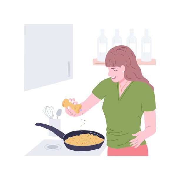 制作孤立的超级食物卡通图片下载