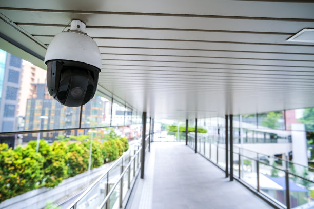 高科技安防监控系统闭路电视摄像头图片下载