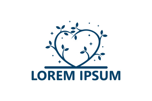 爱植物模板设计矢量图片下载