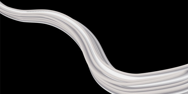 现代彩色流动海报。波浪液体形状颜色背景。图片下载