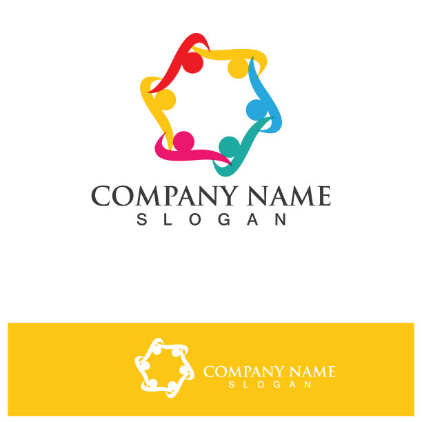 社区团体标志，网络和社会图标图片下载