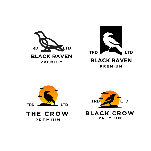 集黑鸦标志图片下载