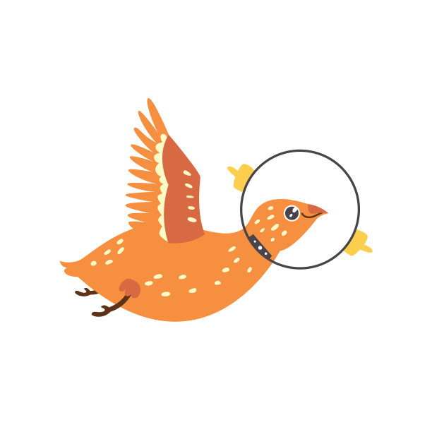 宇航员的鸟图片下载