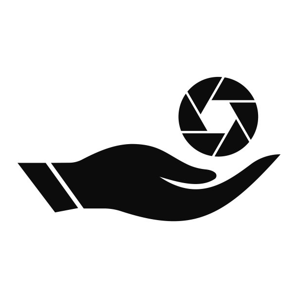 手持相机标志设计相机标志用手图片下载