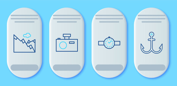 设置线摄影相机腕表山和图片下载