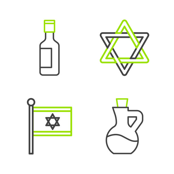 设行瓶橄榄油旗以色列星图片下载