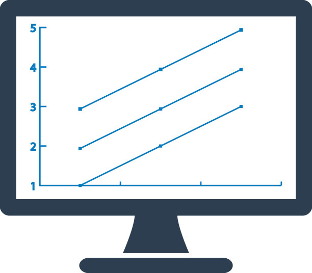 电脑图形图标扁平风格eps图片下载