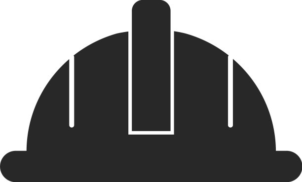 安全halmet图标平坦风格eps图片下载