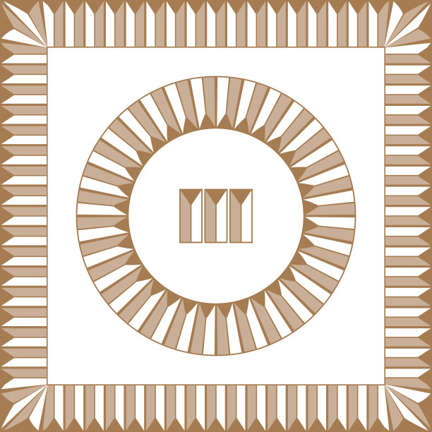 古希腊金框图案套装图片下载