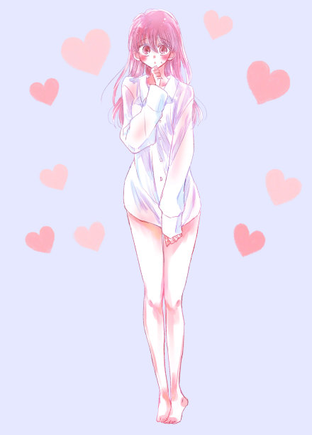 一个女人穿着他的衬衫图片下载