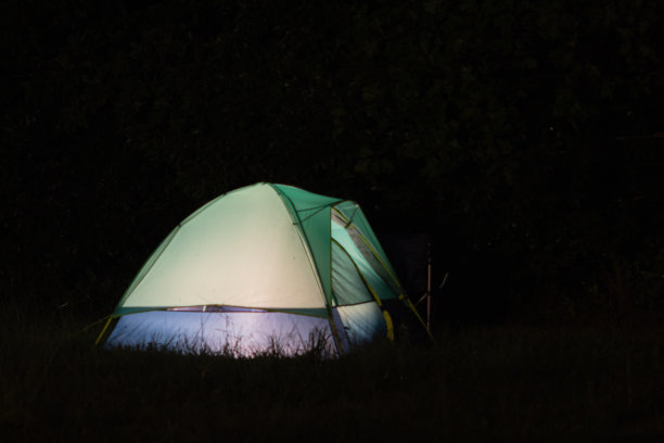 晚上露营图片下载