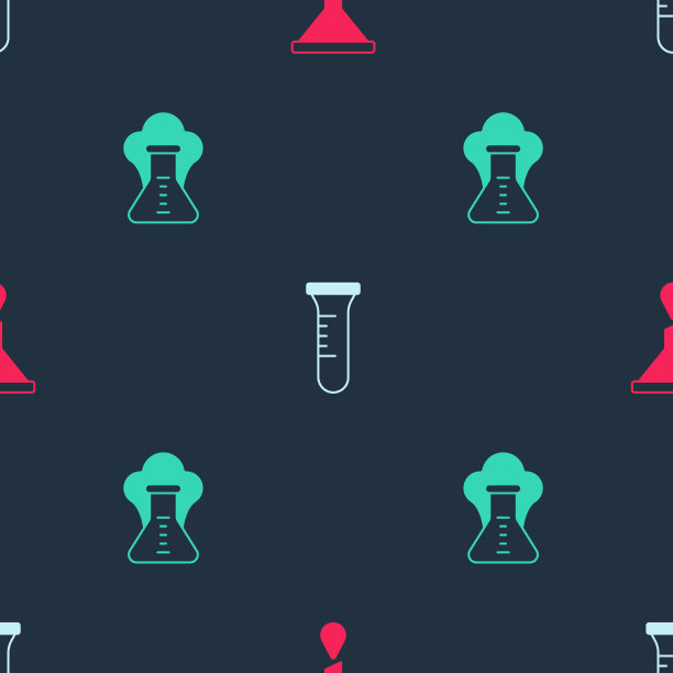 设置漏斗或过滤器试管和烧瓶图片下载