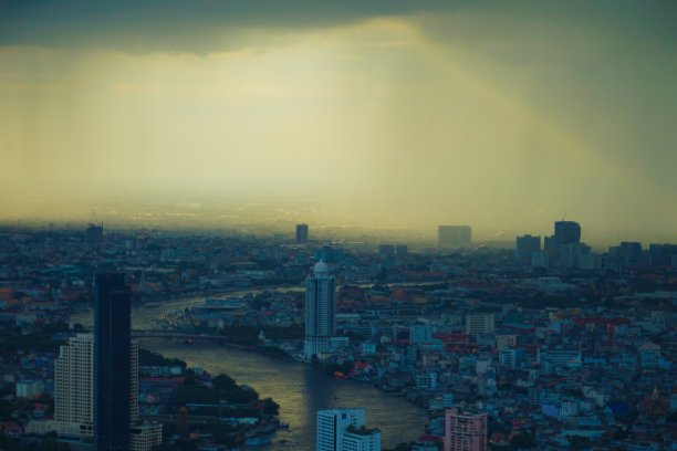 曼谷多云天空(泰国)图片下载