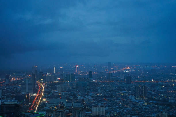 曼谷多云天空(泰国)图片下载