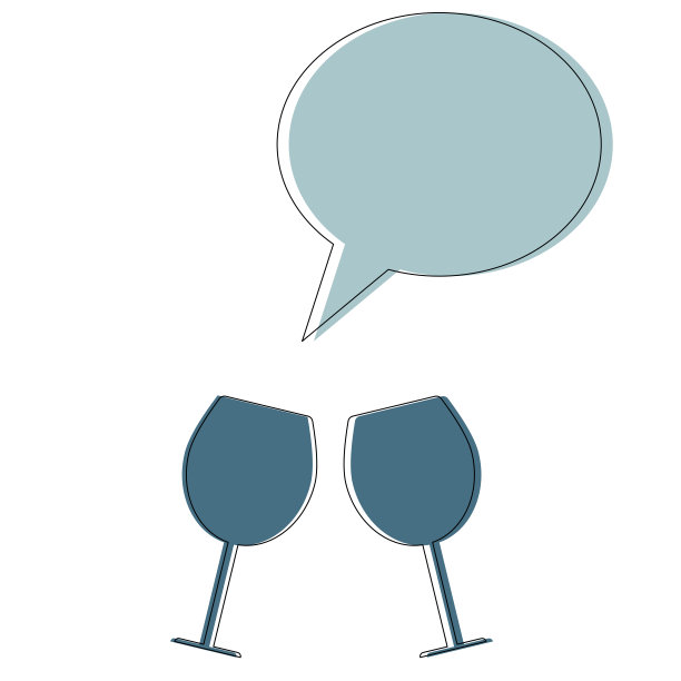 两杯香槟和泡沫。情人节卡片，明信片。平的风格图片下载