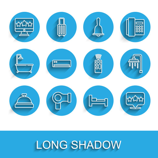 设线酒店服务铃、吹风机五部图片下载