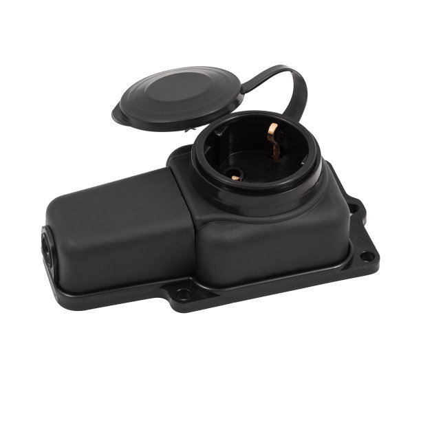 保护插座孤立图片下载