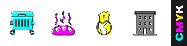 设置垃圾桶，为无家可归者捐赠食物庇护所图片下载