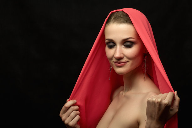 美丽的头巾图片下载