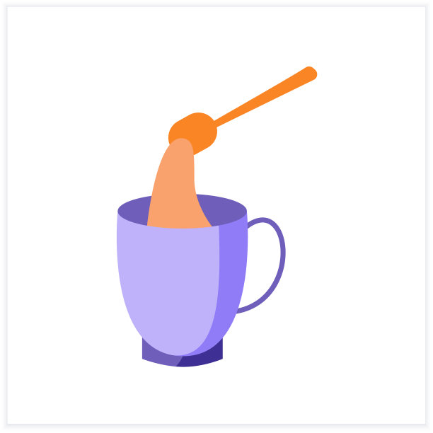 茶道平面图标图片下载