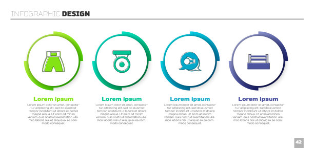 集拳击短功手套和拳台业务图片下载